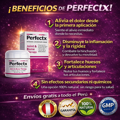 PERFECTX™ – ALIVIO ARTICULAR INMEDIATO | SIN DOLOR DESDE CASA