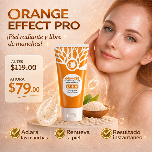 EXFOLIANTE ORANGE - ANTIMANCHAS, PIEL RADIANTE EN MINUTOS